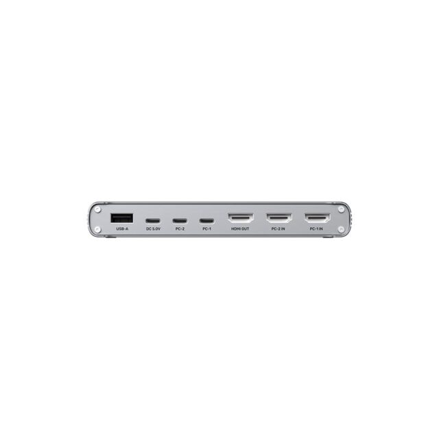 UNITEK KVM SWITCH 4K USB-C 10GBPS Z HDMI - imagine 4