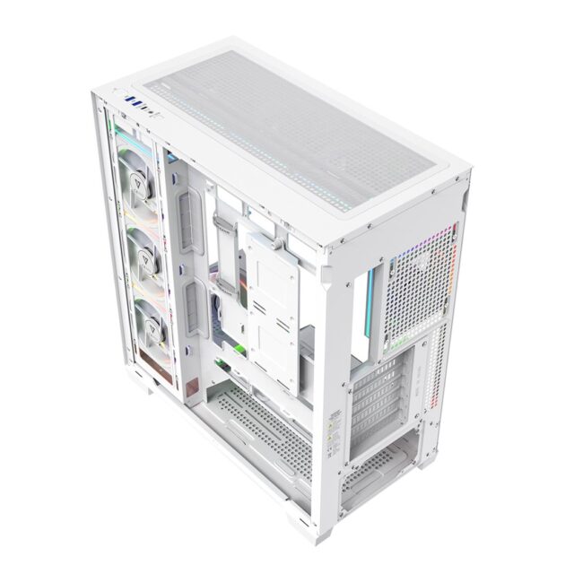 MODECOM VOLCANO STELLAR PLUS ARGB MIDI 8F WHITE - imagine 8