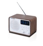 Portable radio with Bluetooth and USB BLAUPUNKT PP7BT  colour: brown wood/white - imagine 3