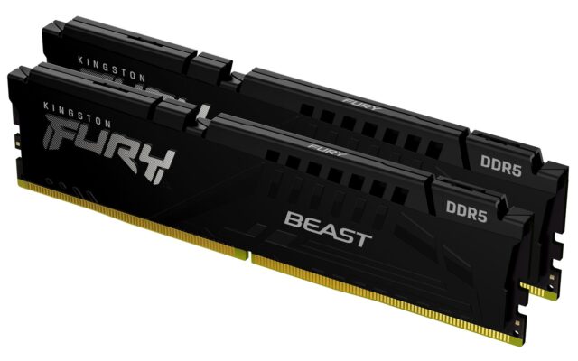 Kingston Technology FURY Beast 32GB 6000MT/s DDR5 CL30 DIMM (Kit of 2) Black EXPO - imagine 2