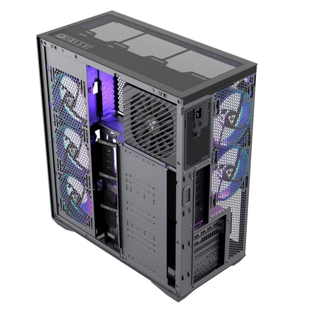 MODECOM Volcano SPACE XL ARGB FULL TOWER 5F Black - imagine 11