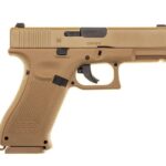 Glock 19X 4 5 mm coyote BB CO2 shot air pistol.