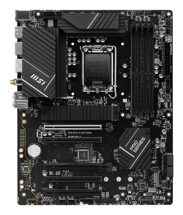 MSI PRO B760-P WIFI DDR4 motherboard LGA 1700 ATX - imagine 2