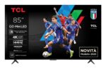 TCL Q6C 85Q6C TV 2.16 m (85 ) 4K Ultra HD Smart TV Wi-Fi Metallic