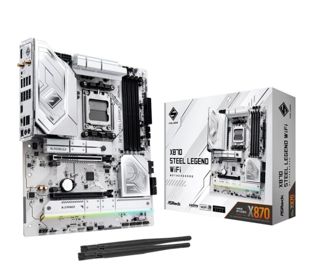 Motherboard - ASRock X870 Steel Legend WiFi - imagine 3