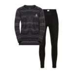Thermal underwear - Odlo Set ACTIVE WARM Special Set size L Dark grey