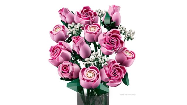 LEGO BOTANICALS 10374 Bouquet of Pink Roses - imagine 17