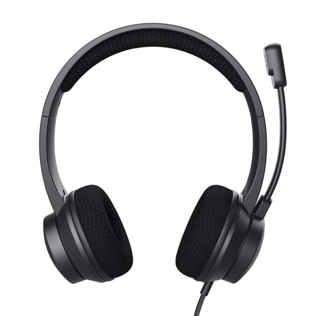 Trust HS-260 Headset Wired Neck-band Office/Call center USB Type-A Black - imagine 9