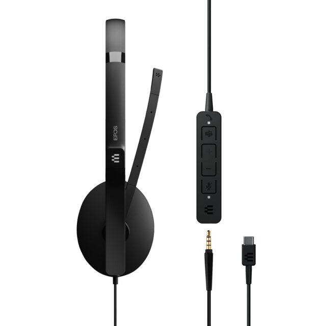 EPOS ADAPT 165T USB-C II Headset Black - imagine 5