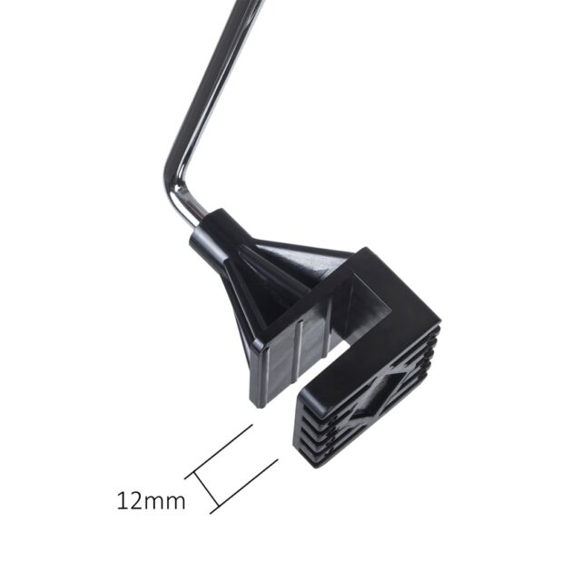 Maclean MC-870 Universal Car Hanger For Headrest Seat Bracket Car Coat Hanger Black - imagine 7