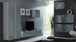 Cama Square cabinet VIGO 50/50/30 white/grey gloss - imagine 4