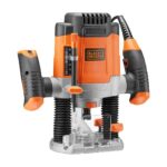 Black & Decker KW1200EKA-QS router/trimmer Black  Grey  Orange - imagine 3