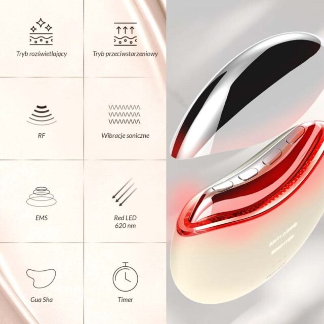 NENO BEAUTY FACIAL DEVICE WITH EMS AND RF ALGO - imagine 6