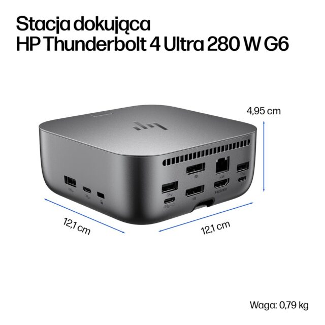 HP Thunderbolt 4 Ultra 280W G6 Dock - imagine 12