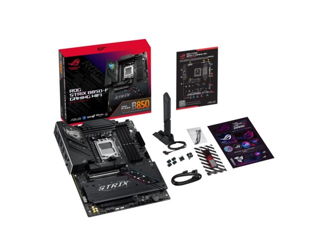 ASUS ROG STRIX B850-F GAMING WIFI AMD B850 socket AM5 ATX motherboard - imagine 15