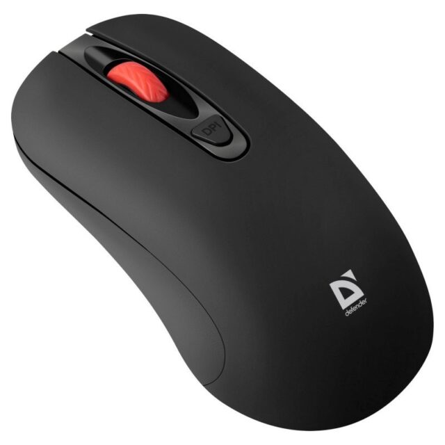 MOUSE DEFENDER NEXUS MS-195 RF SILENT BLACK - imagine 4