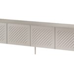 RTV cabinet SIENA 200x40x60 cashmere matt