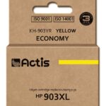 Actis KH-903YR ink (replacement for HP 903XL T6M11AE; Standard; 12 ml; yellow) - New Chip