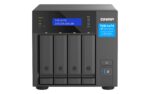 QNAP TVS-H474 NAS Tower Intel® Pentium® G7400 8 GB DDR4 QuTS hero Black