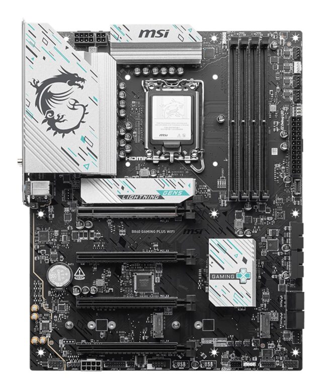 MSI B860 GAMING PLUS WIFI motherboard Intel B860 LGA 1851 (Socket V1) ATX - imagine 2