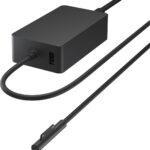 Microsoft Surface 65W Power Supply Laptop  Tablet Black AC Indoor