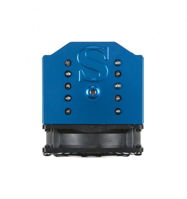 Supermicro SNK-P0051AP4 computer cooling system Processor Air cooler Black  Blue  Metallic  Silver - imagine 2