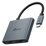 TP-Link UH3020C interface hub USB Type-C 5000 Mbit/s Grey
