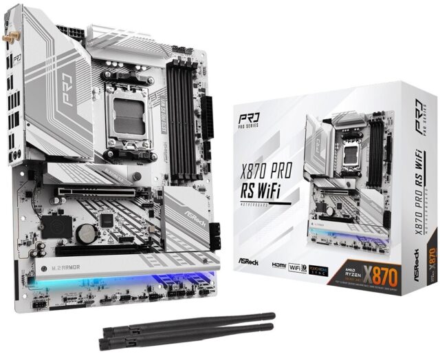 Motherboard - ASRock X870 Pro RS WiFi - imagine 3