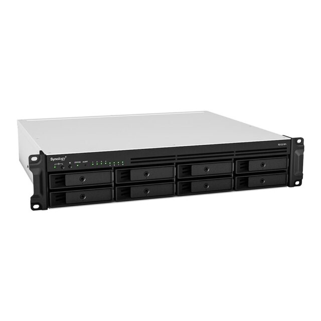 Synology RackStation RS1221RP+ NAS/storage server Rack (2U) Ryzen Embedded V1500B 4 GB DDR4 0 TB DiskStation Manager Black - imagine 6