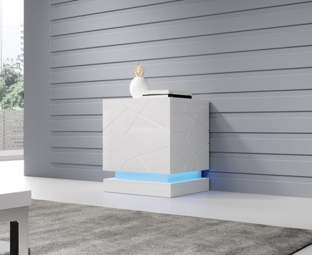 QIU bedside cabinet lighting 2 pcs. RGB - imagine 4