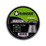 4.5 mm RANGER Diabolo Professional Match flat 500 shot - imagine 2
