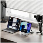 4smarts Team 100W charging station 5xUSB-C with set of 6 cables silver - imagine 7