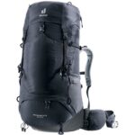 Deuter Aircontact Lite 45+10 SL Women's hiking backpack Black - imagine 7