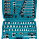 Makita E-06616 mechanics tool set 120 tools