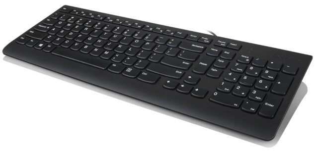 Lenovo 300 keyboard Mouse included Universal USB QWERTY US English Black - imagine 3