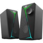 PC Speakers 2.0 DEFENDER J5 2.0 6W LED USB black - imagine 5