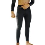 Glovii GXBL winter sport body protection Skiing  Snowboarding Unisex Nylon  Elastane  Polyester Black - imagine 3