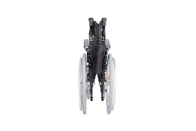 Steel wheelchair RF-1 Cruiser Black 48cm - imagine 2