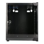 EXTRALINK LITE 6U 10" 280X310 WALL-MOUNTED RACKMOUNT CABINET BLACK - imagine 2