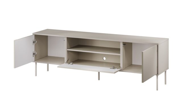 Cama EF TRESSE RTV cabinet 180x40x54.5 cashmere matt - imagine 2