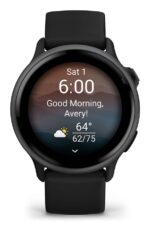 Garmin vívoactive 6 3.05 cm (1.2 ) AMOLED 42 mm Digital 390 x 390 pixels Touchscreen Black Wi-Fi GPS (satellite) - imagine 4