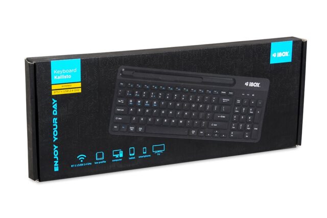 IBOX Kallisto BT/2.4GHZ Wireless Keyboard - imagine 5