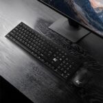 NanoRS Wireless Keyboard and Mouse Combo with Ergonomic Design – RS580 for Smooth and Efficient Use