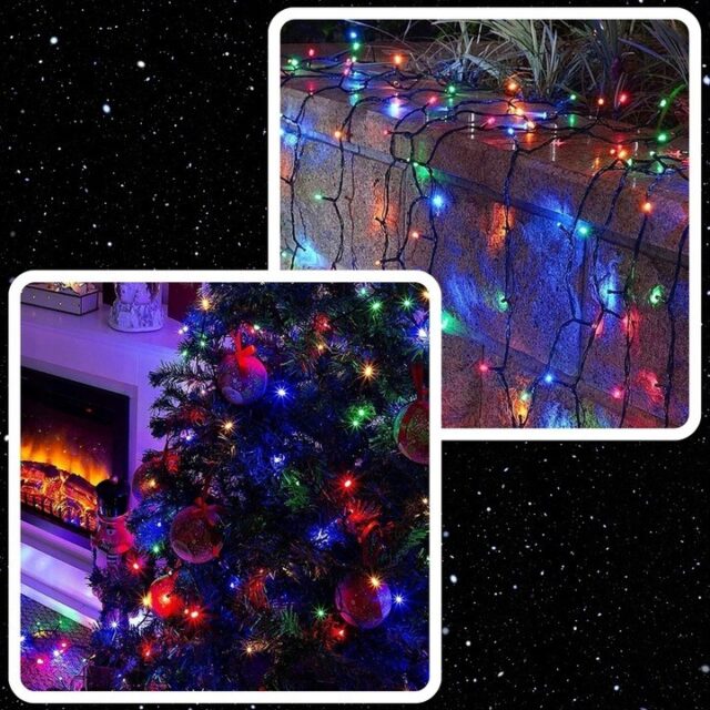 EXTRALINK LAMPKI CHOINKOWE ŚWIATEŁKA ŚWIĄTECZNE 300LED WEWN. ZEWN. MULTIKOLOR 21,7M - imagine 6