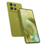 Motorola Moto G86 5G Power 12/256 GB smartphone in Pantone Golden Cypress (green)