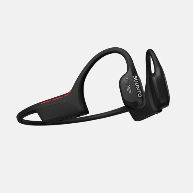 Suunto Wing 2 Black wireless bone conduction headphones with power bank - imagine 4