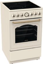 Gorenje GECS5B70CLI Freestanding cooker Electric Ceramic Ivory - imagine 2