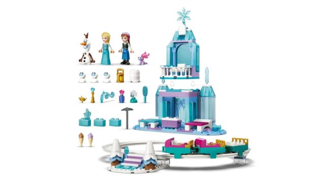 LEGO Disney Princess 43281 Lodowy zamek i kulig Elsy - imagine 6