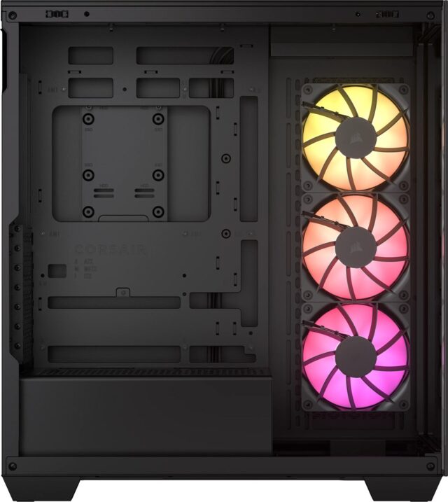 Corsair 3500X ARGB Midi Tower Black - imagine 4