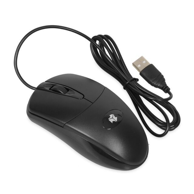 iBOX i007 wired optical mouse  black - imagine 4
